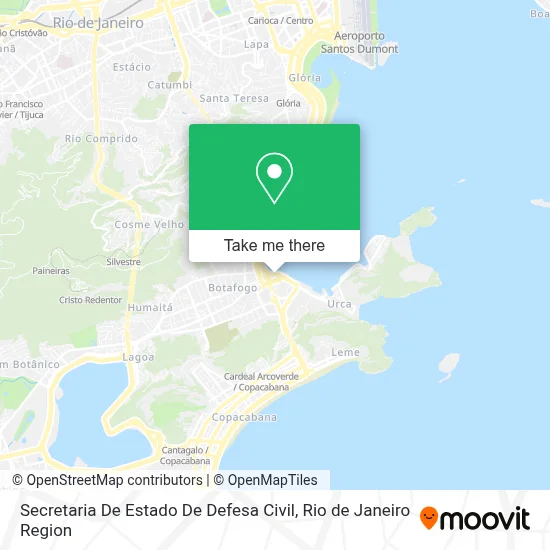 Secretaria De Estado De Defesa Civil map