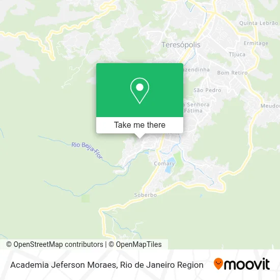 Academia Jeferson Moraes map