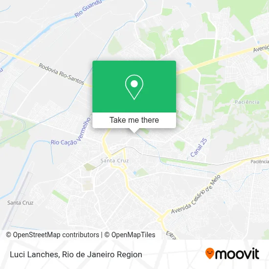 Luci Lanches map