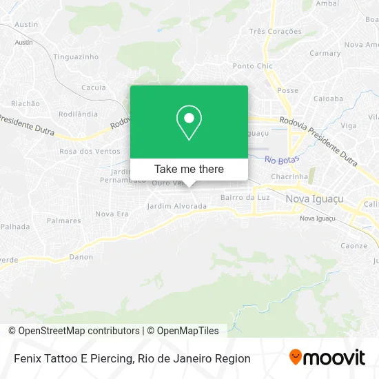 Fenix Tattoo E Piercing map