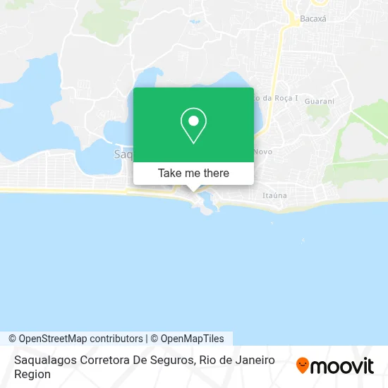 Saqualagos Corretora De Seguros map