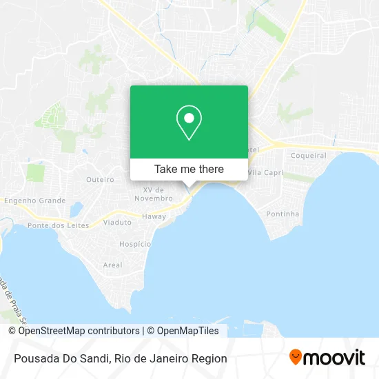 Pousada Do Sandi map