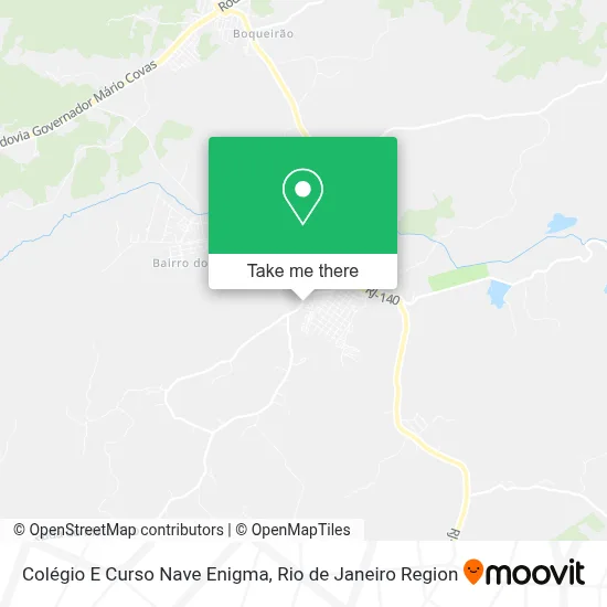 Colégio E Curso Nave Enigma map