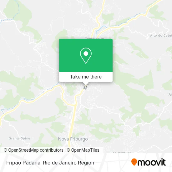 Fripão Padaria map