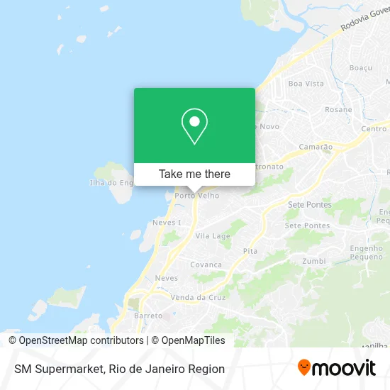 Sm Supermarket map