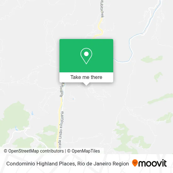 Condominio Highland Places map