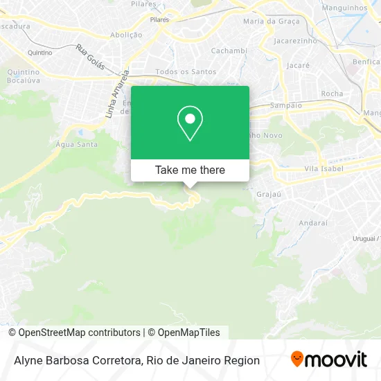 Alyne Barbosa Corretora map