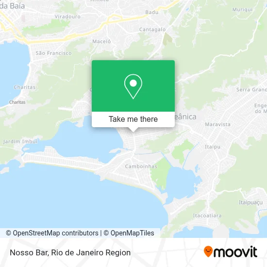 Nosso Bar map
