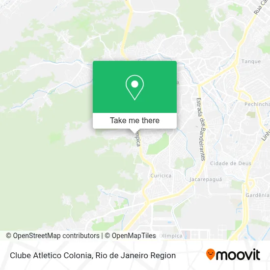 Clube Atletico Colonia map