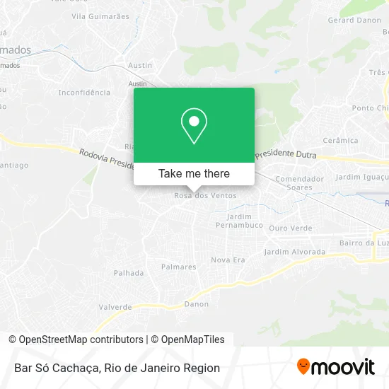 Bar Só Cachaça map