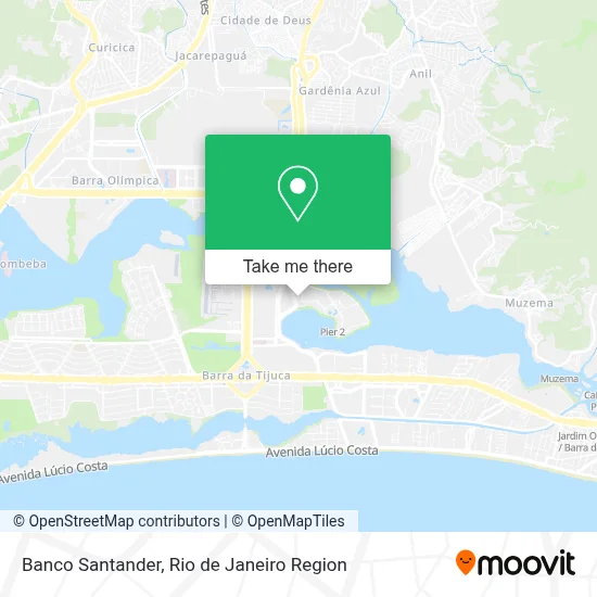Banco Santander map