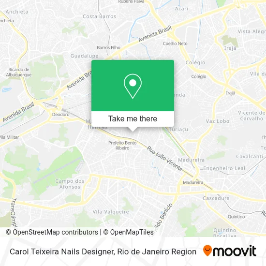 Carol Teixeira Nails Designer map