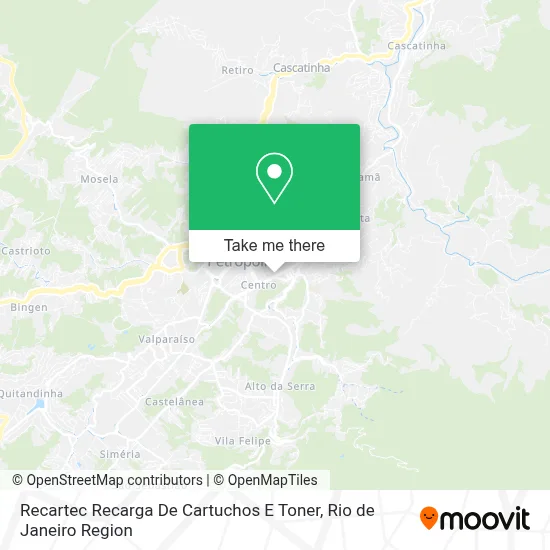 Recartec Recarga De Cartuchos E Toner map