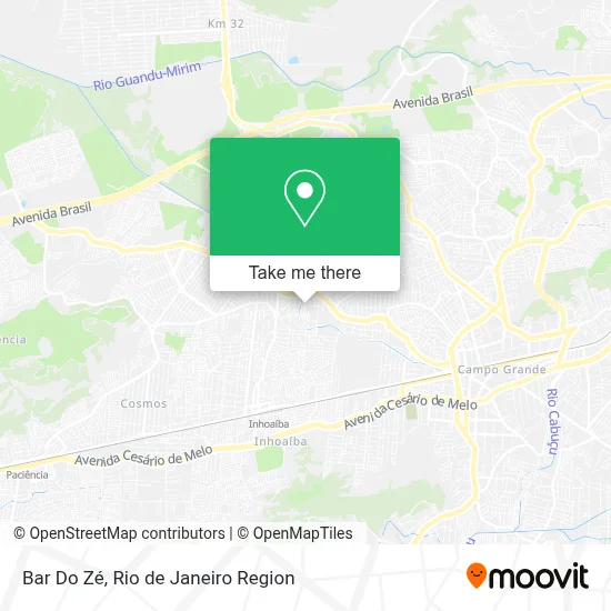 Bar Do Zé map