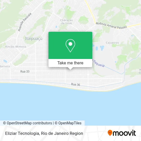 Eliziar Tecnologia map