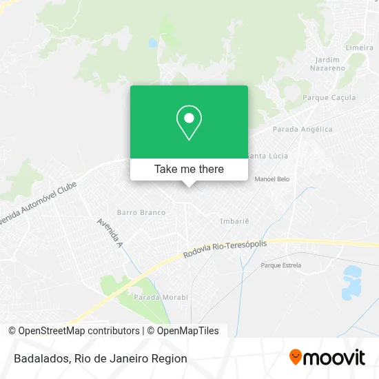 Badalados map