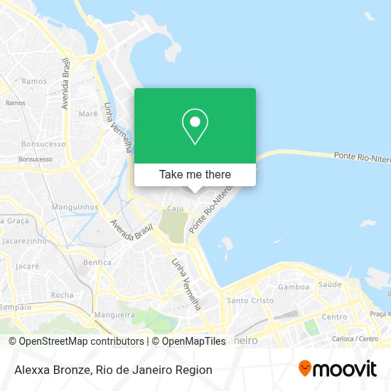 Alexxa Bronze map