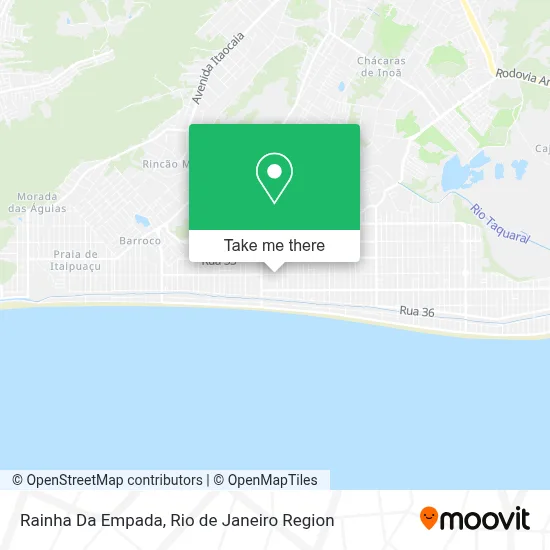 Rainha Da Empada map