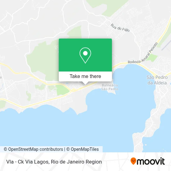Vla - Ck Via Lagos map