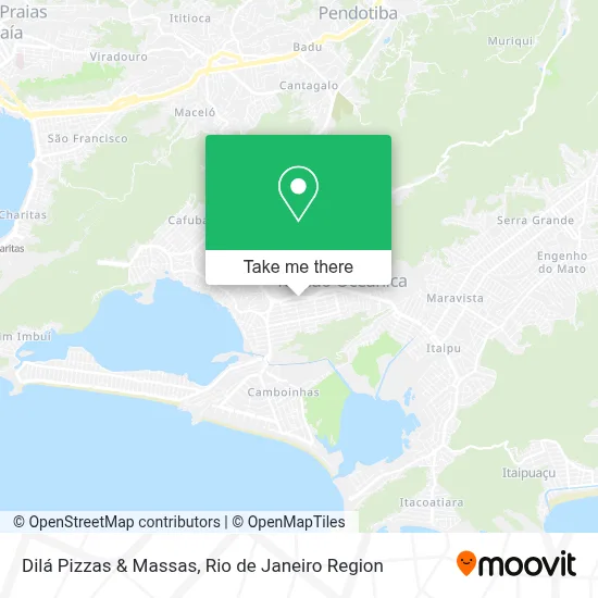 Dilá Pizzas & Massas map