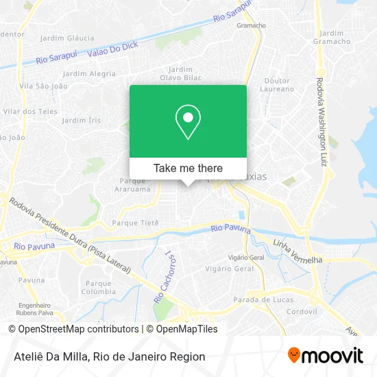 Ateliê Da Milla map