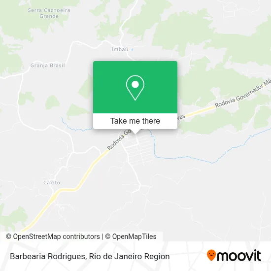 Barbearia Rodrigues map