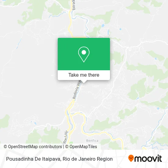 Pousadinha De Itaipava map