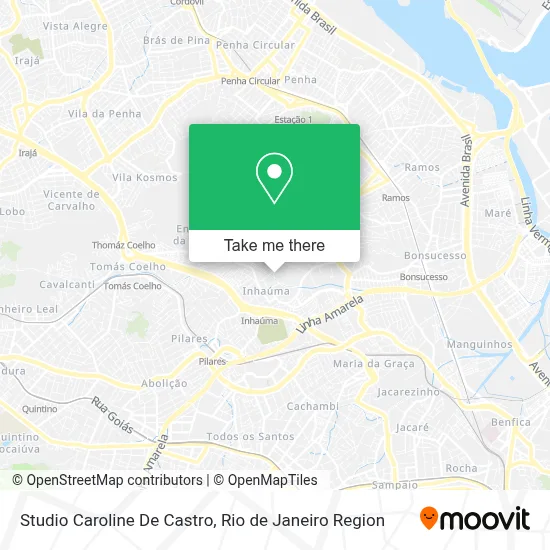 Studio Caroline De Castro map