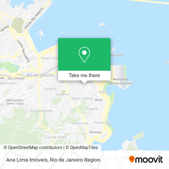 Ana Lima Imóveis map