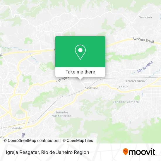 Igreja Resgatar map