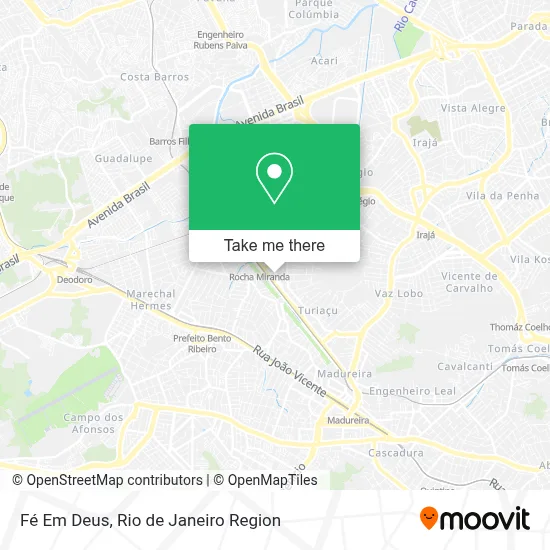 Fé Em Deus map