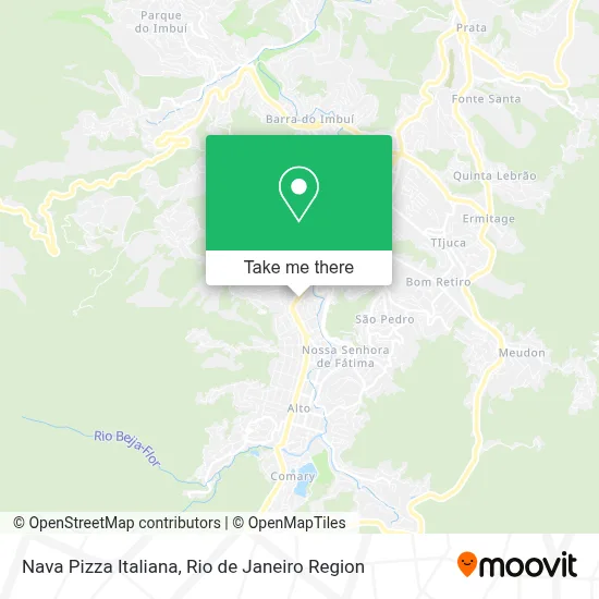 Nava Pizza Italiana map