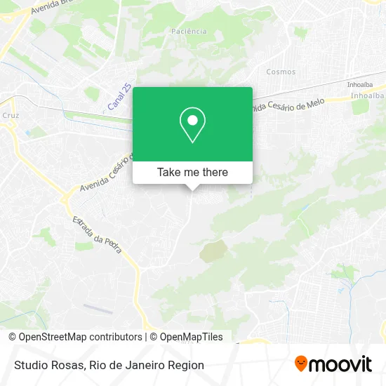 Studio Rosas map