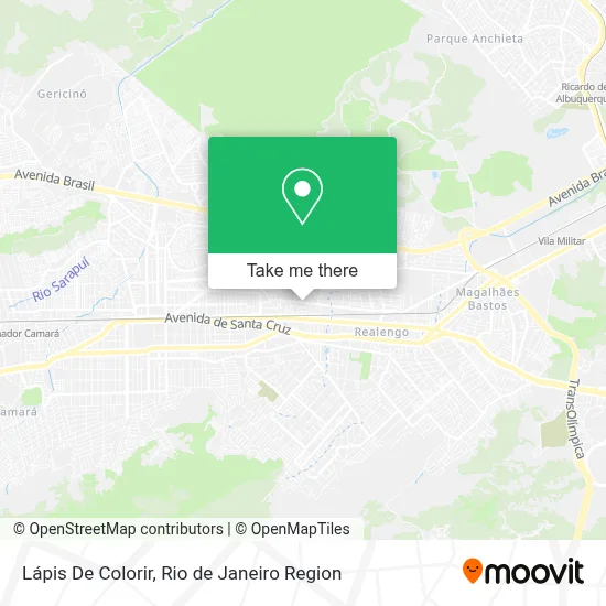 Lápis De Colorir map