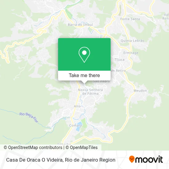 Casa De Oraca O Videira map