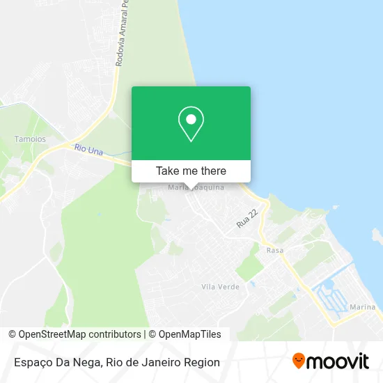 Espaço Da Nega map