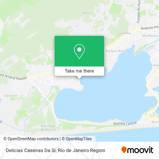 Delícias Caseiras Da Si map