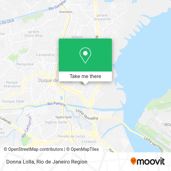 Donna Lolla map