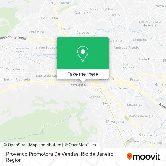 Provenco Promotora De Vendas map