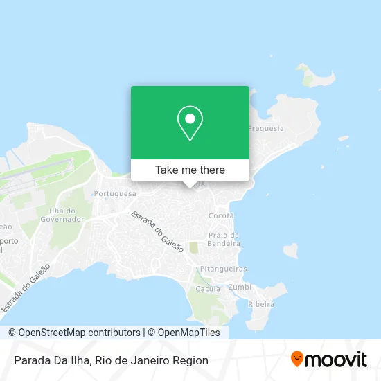 Parada Da Ilha map