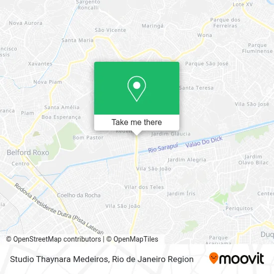 Studio Thaynara Medeiros map