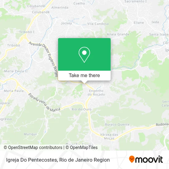 Igreja Do Pentecostes map