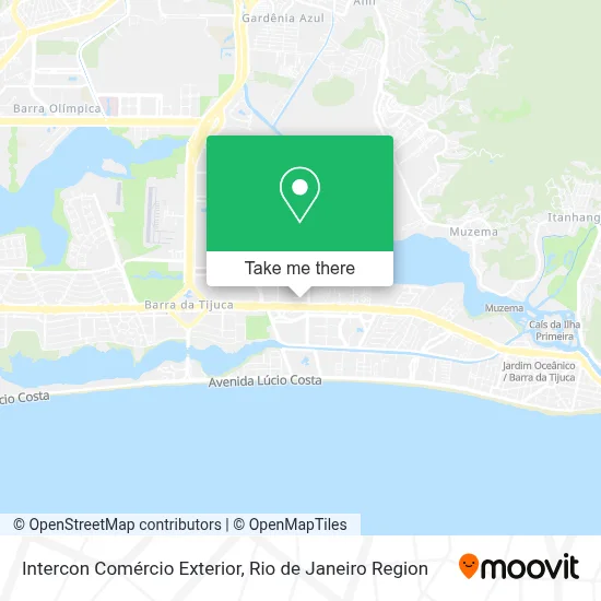 Intercon Comércio Exterior map
