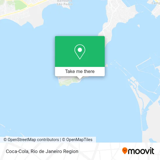 Coca-Cola map
