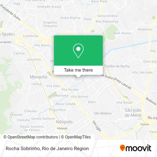 Rocha Sobrinho map