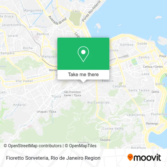Fioretto Sorveteria map