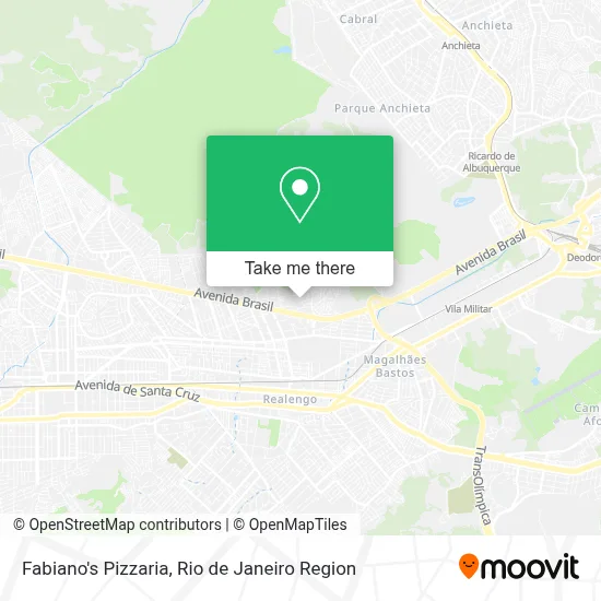 Fabiano's Pizzaria map