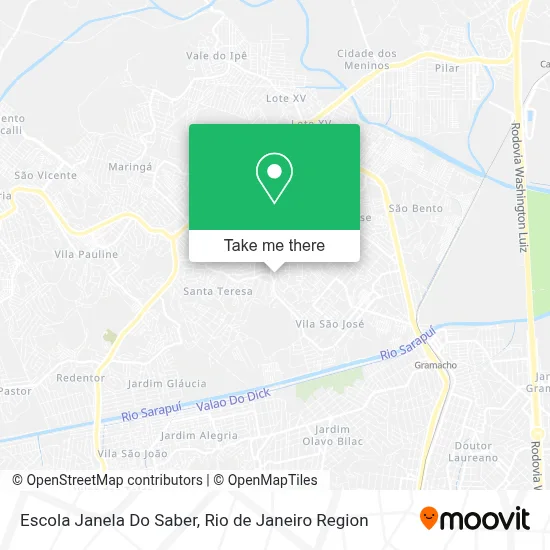 Escola Janela Do Saber map