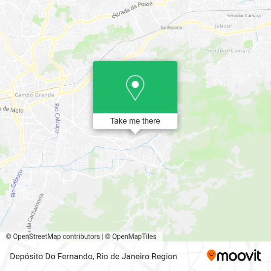 Depósito Do Fernando map