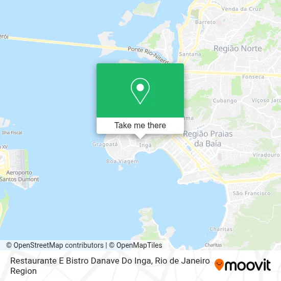 Restaurante E Bistro Danave Do Inga map